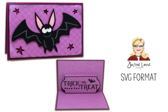A2 Pop-Up Bat Card – Halloween 3D SVG Magic for Crafters