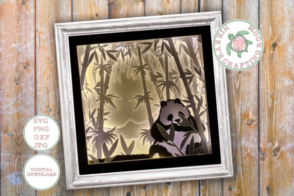 h1Panda 3D SVG Shadow Box Template for Creative Sellers and Digital Product Makers/h1