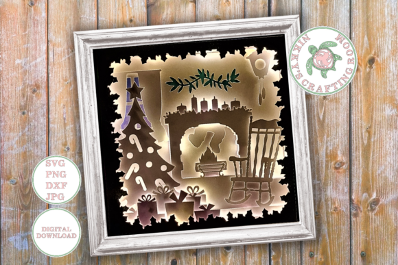 h1Santa 3D SVG Shadow Box: A Seasonal Design Workhorse for Holiday Branding/h1
