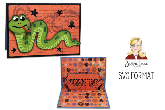 Halloween 3D SVG: A2 Pop-Up Snake Card Review for Digital Sellers
