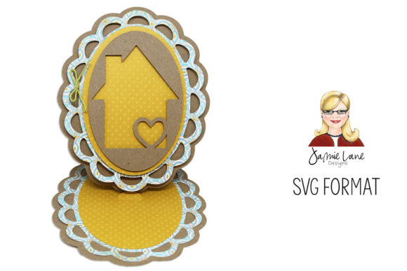 Home Easel Card: A 3D SVG Shape That Elevates Brand Messaging