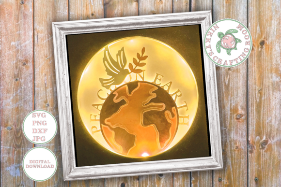 Peace on Earth 3D SVG Shadow Box Template: A Designer’s Honest Review