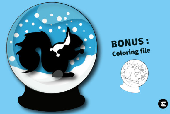 Squirel: A 3D SVG Snow Globe for Otherworldly Design Projects