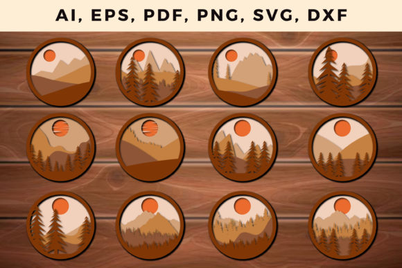 Wall Art 3D Layer Mountain Bundle SVG for Shadow Boxes: A Brand Designer’s Real-World Review